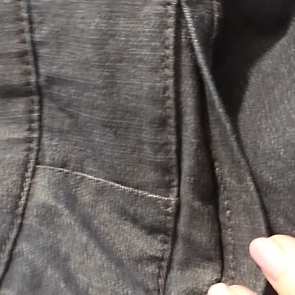 St. John's Bay Straight Leg Dark Denim Stretch Jeans Comfort Waist 4 Pockets - Picture 11 of 12